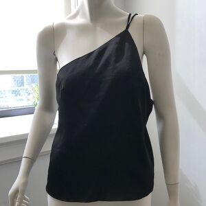 SUPER SEXY SATIN OPEN BACK TOP SIZE M